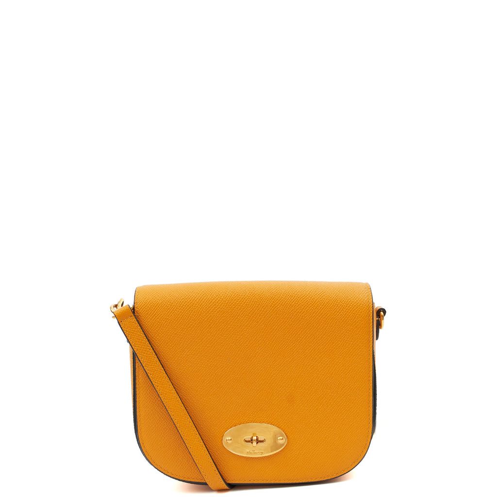 Mulberry Cross Body Darley Shoulder Bag - Small  in Deep Amber, Leather — Alternate View 13