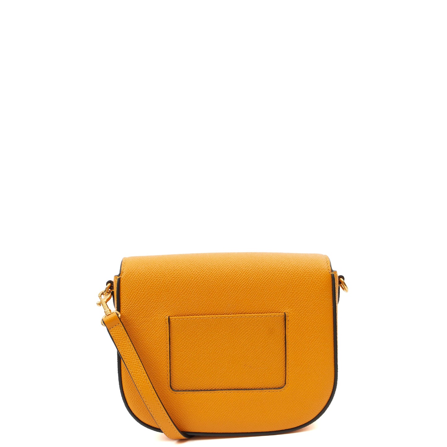 Mulberry Cross Body Darley Shoulder Bag - Small  in Deep Amber, Leather — Back View