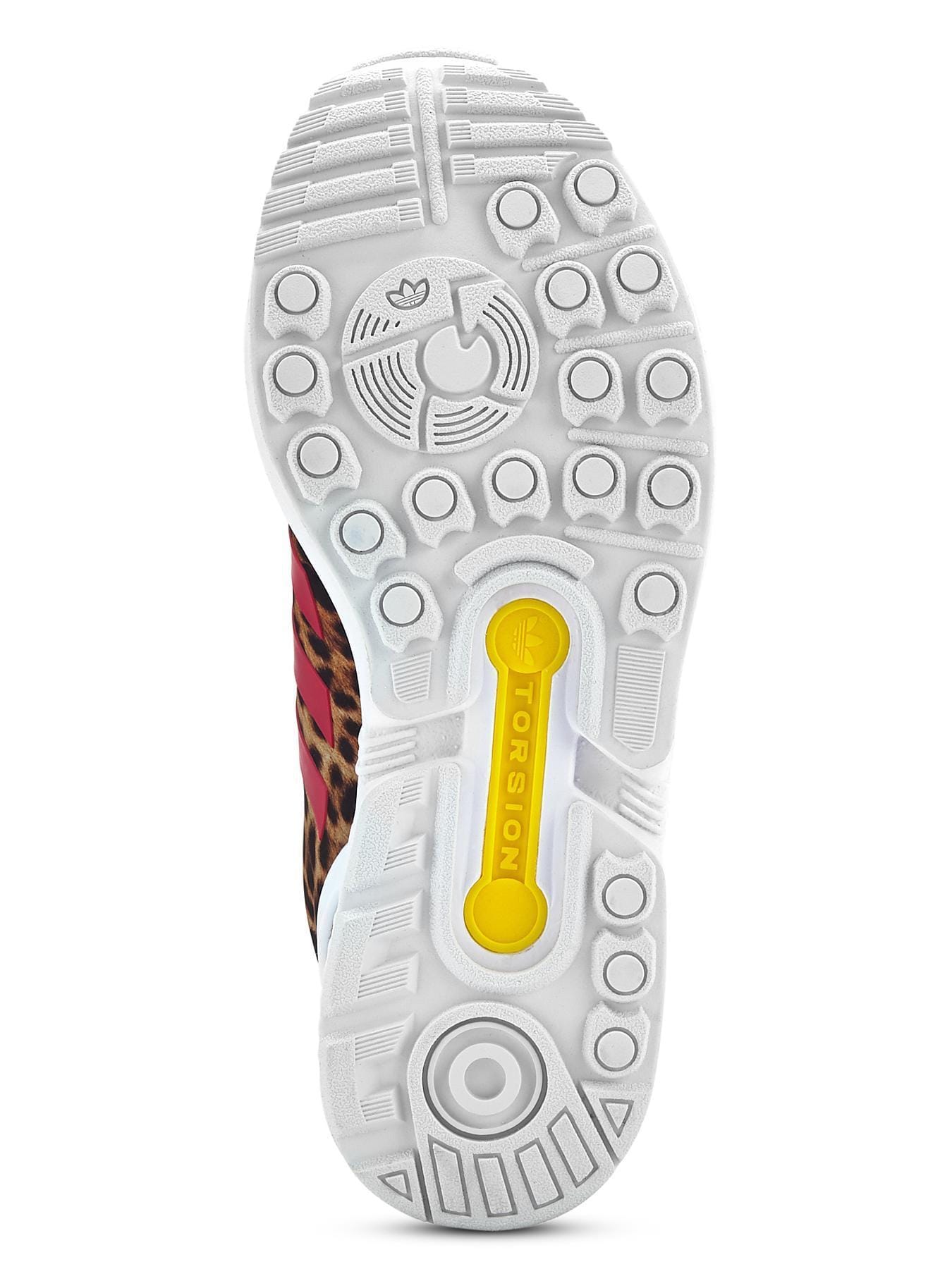 adidas Originals Womens ZX Flux 'Leopard' — UK 3.5 | EU 36 | US 4 — Top View