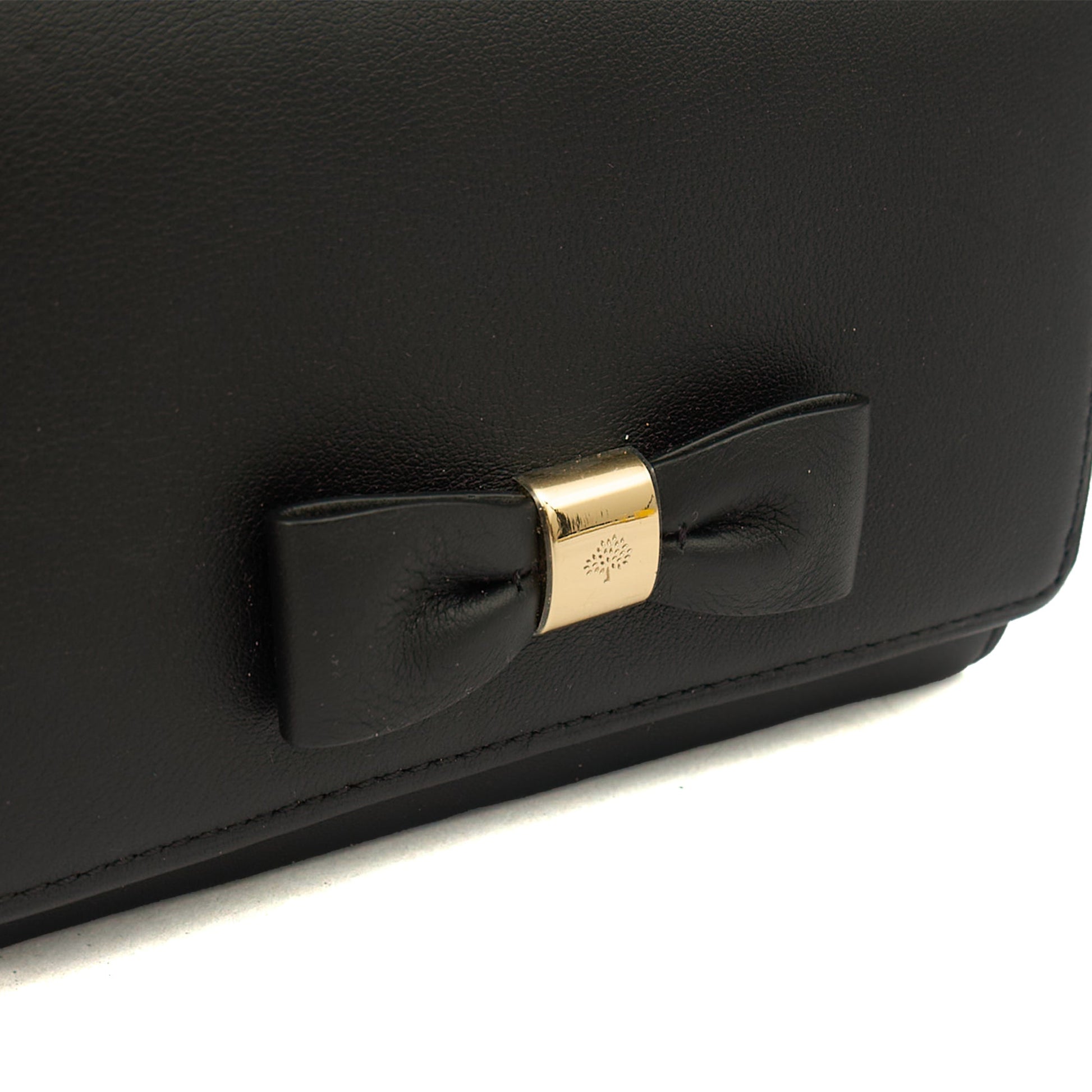 Mulberry Purse Wallet in Black, Leather — Lifestyle View