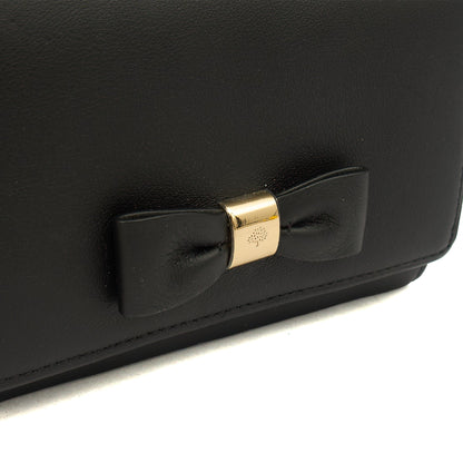 Mulberry Purse Wallet in Black, Leather — Lifestyle View