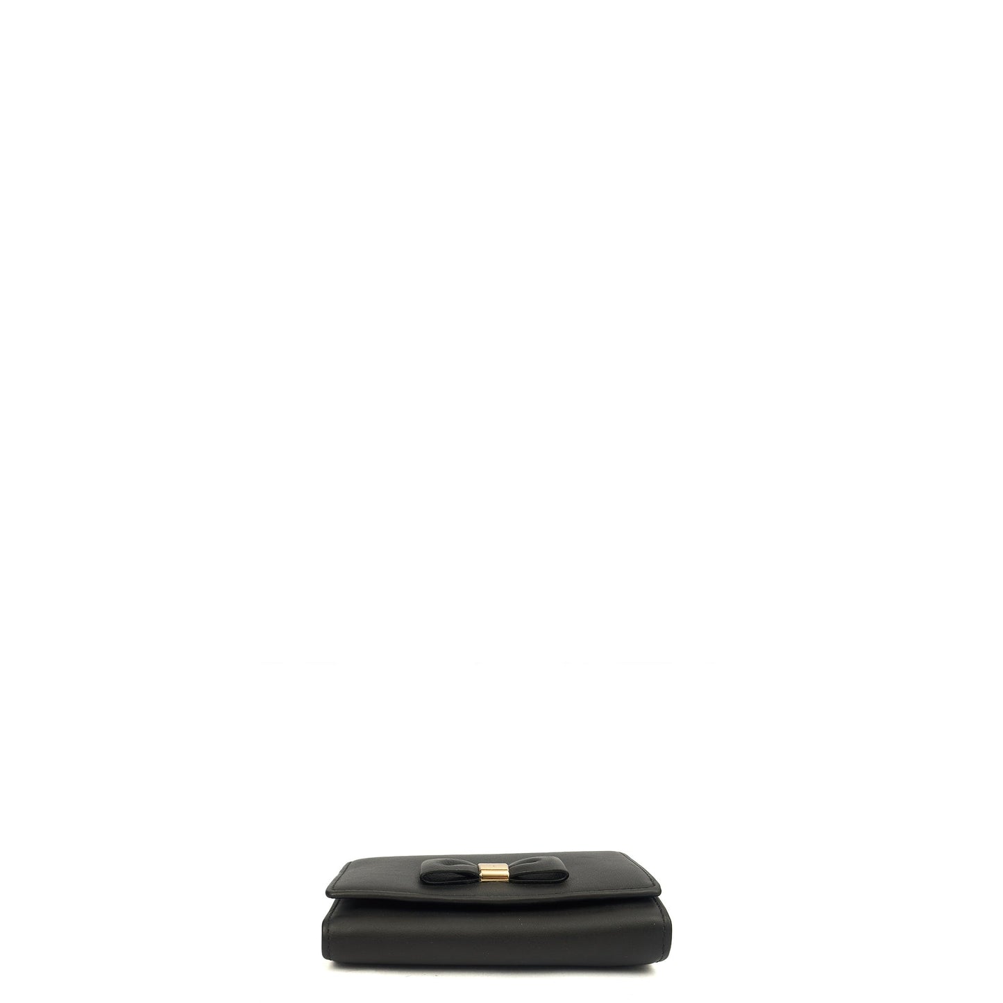 Mulberry Purse Wallet in Black, Leather — Top View