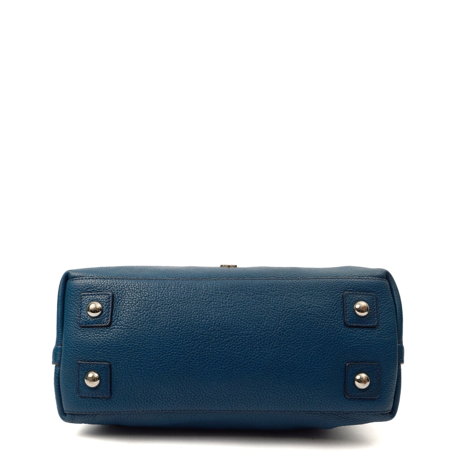 Mulberry Tote Alice  in Blue, Calfskin Leather — Detail View