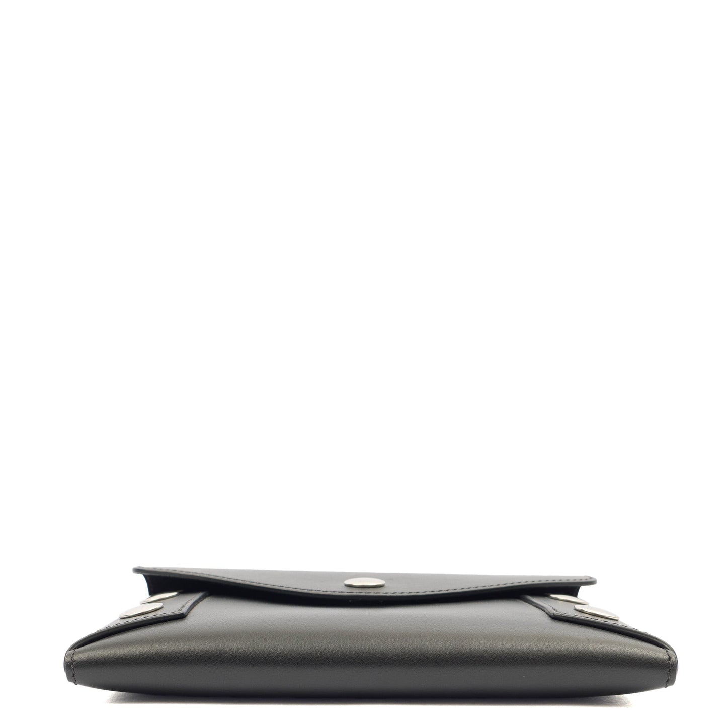Mulberry Clutch Envelope Pouch in Black, Leather — Top View