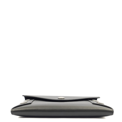 Mulberry Clutch Envelope Pouch in Black, Leather — Alternate View 11