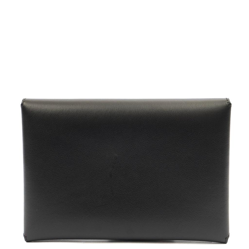 Mulberry Clutch Envelope Pouch in Black, Leather — Alternate View 10