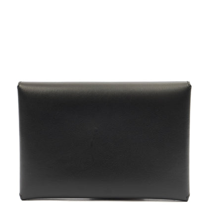 Mulberry Clutch Envelope Pouch in Black, Leather — Alternate View 10