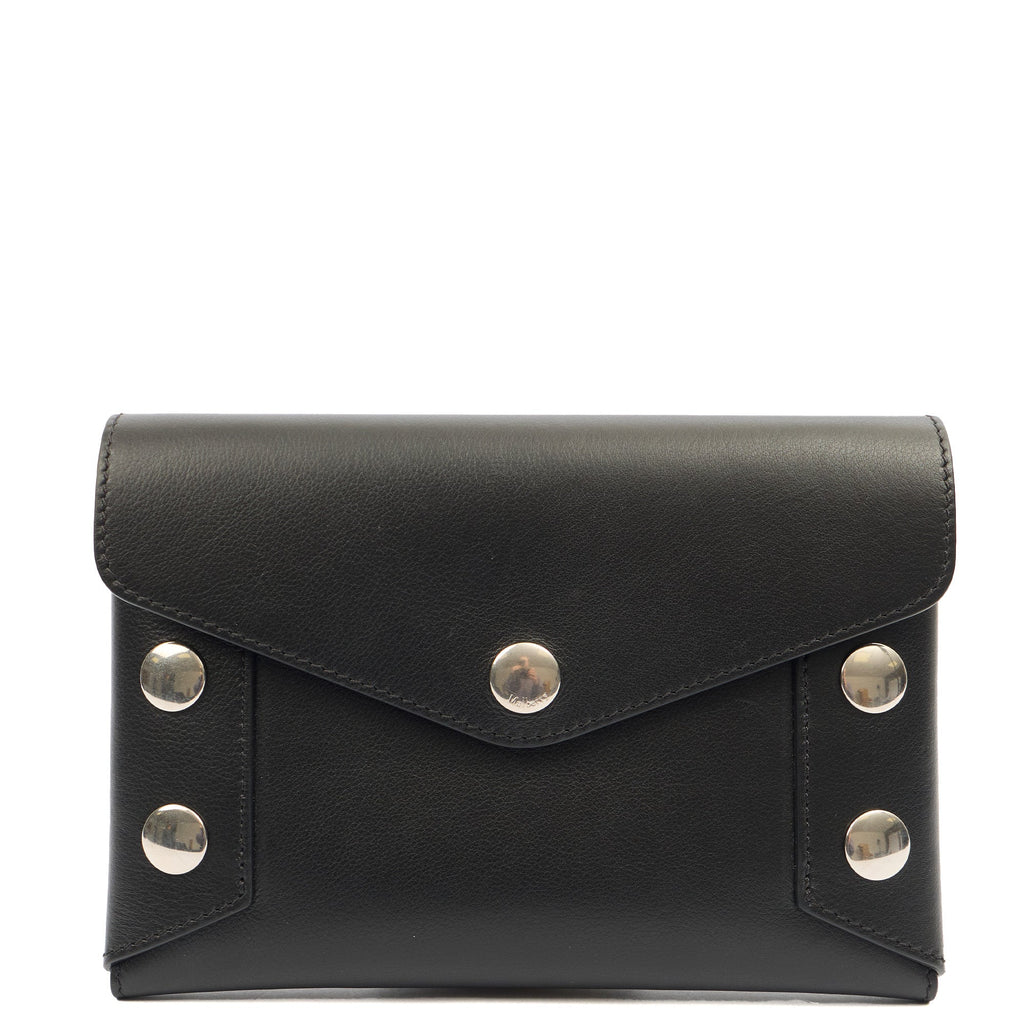 Mulberry Clutch Envelope Pouch in Black, Leather — Alternate View 15