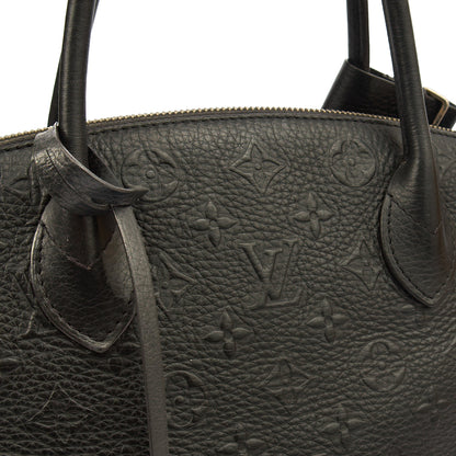 Louis Vuitton Tote Lockit - MM in Black, Calfskin Leather — Alternate View 13