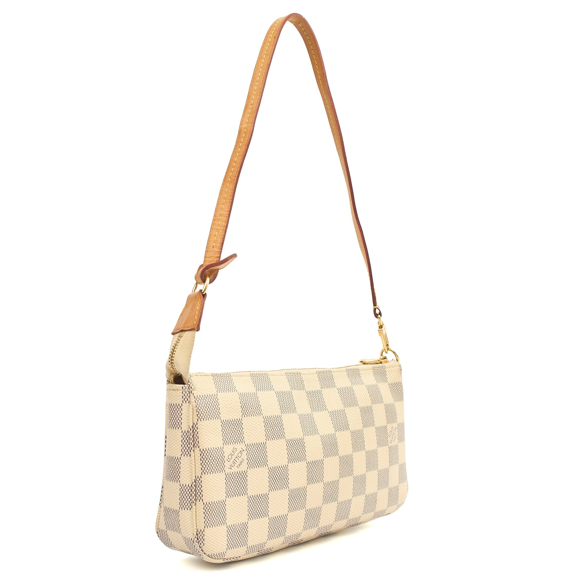 Louis Vuitton Shoulder Bag Pochette Accessoires in Damier Azur, Canvas — Alternate View 14