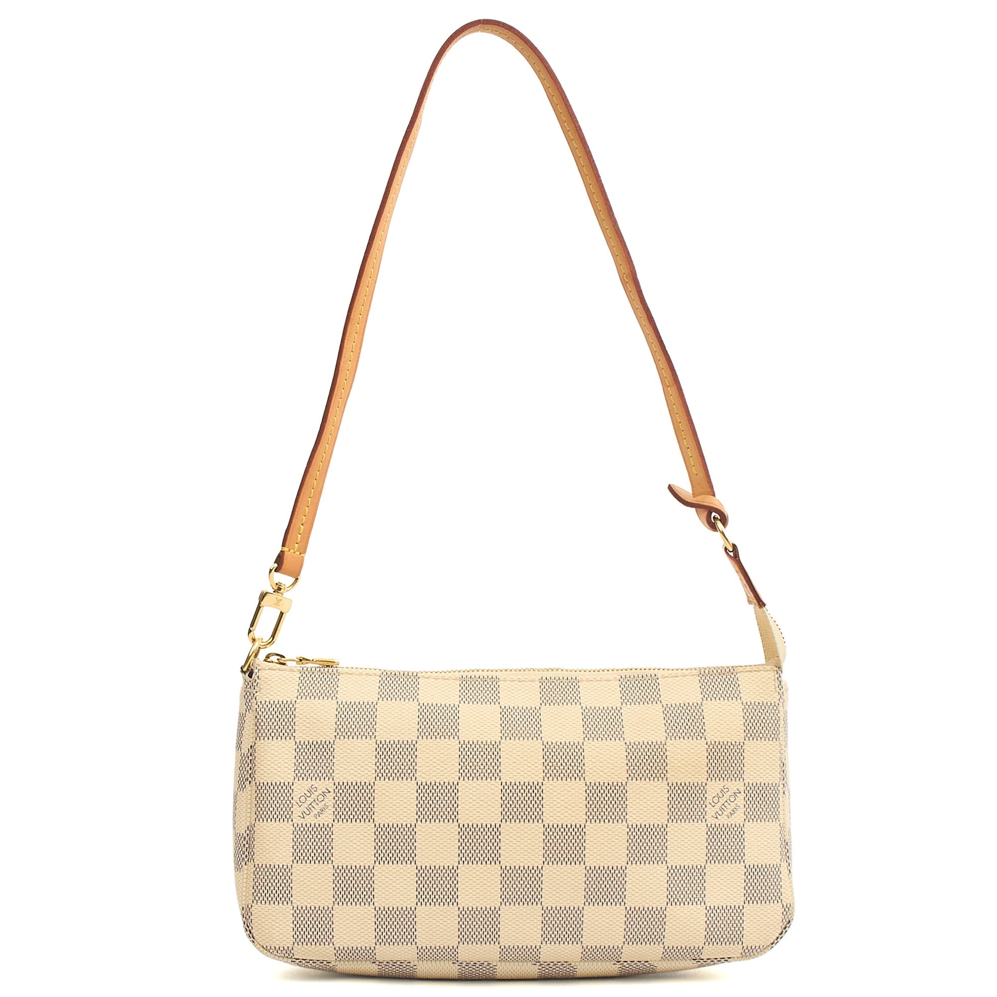 Louis Vuitton Shoulder Bag Pochette Accessoires in Damier Azur, Canvas — Alternate View 15