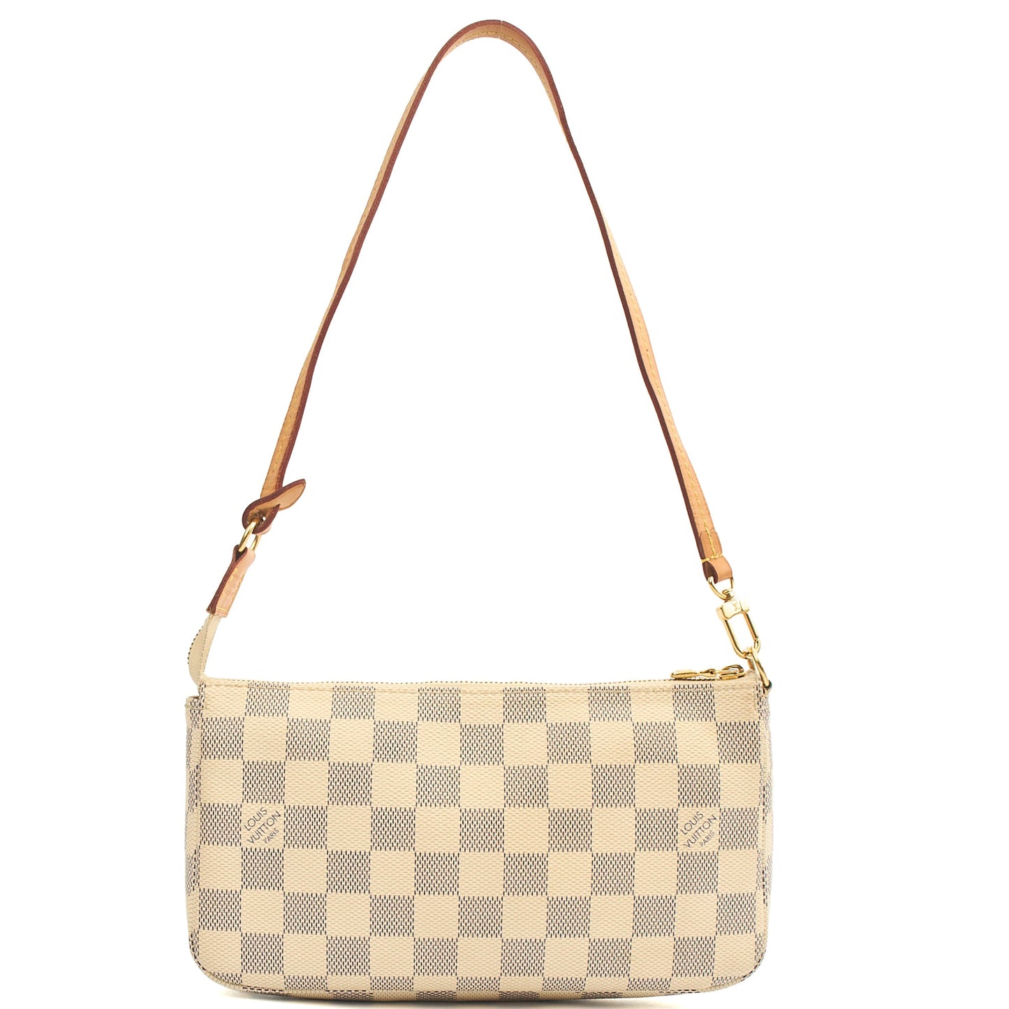 Louis Vuitton Shoulder Bag Pochette Accessoires in Damier Azur, Canvas — Alternate View 7