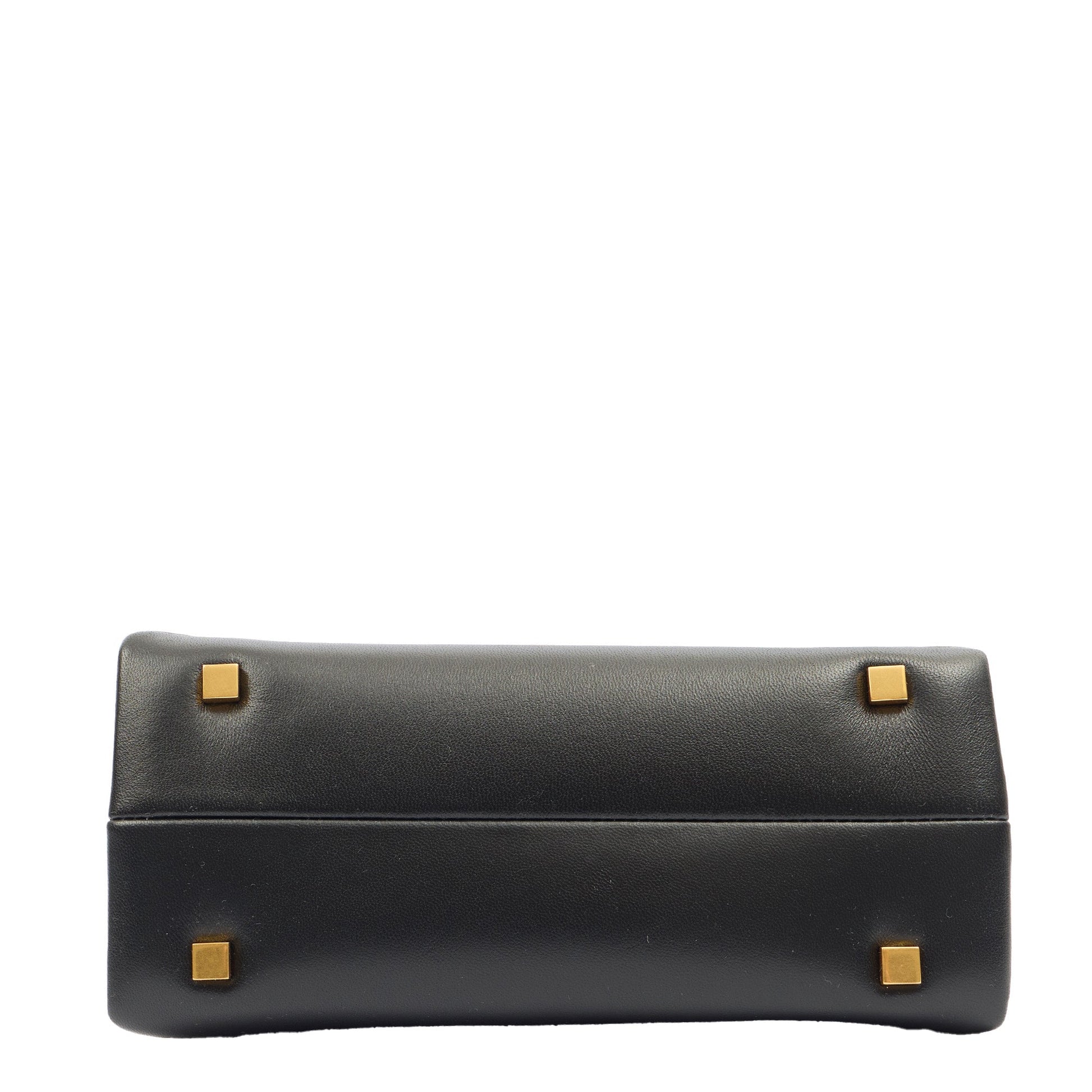 Valentino Top Handle Roman Stud The Handle Bag - Small in Black, Calfskin — Alternate View 11