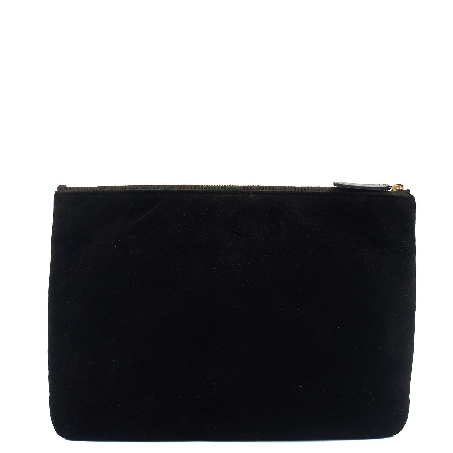 Chanel Mini Bag Clutch in Black, Velvet — Alternate View 11