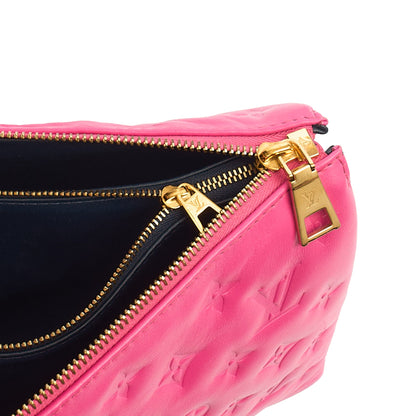 Louis Vuitton Shoulder Bag Coussin MM in Pink, Calfskin Leather — Alternate View 30