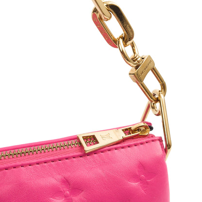 Louis Vuitton Shoulder Bag Coussin MM in Pink, Calfskin Leather — Alternate View 27