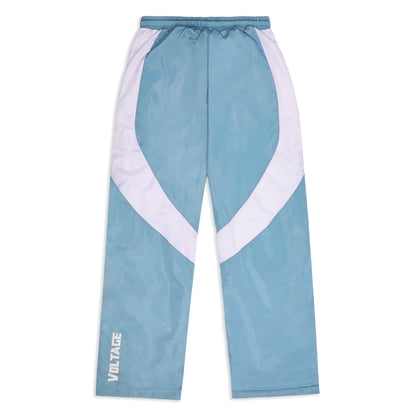Vfour Ldn Blue Windbreaker Sweatpants — S — Side View