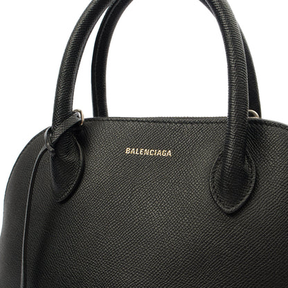 Balenciaga Top Handle Ville Top Handle S in Black, Leather — Lifestyle View