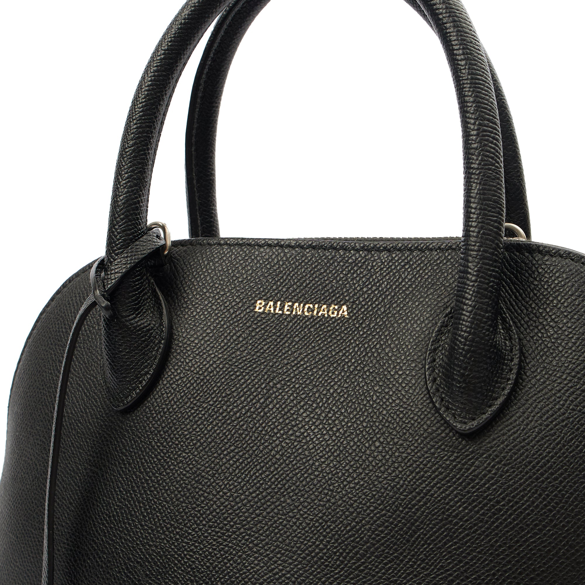 Balenciaga Top Handle Ville Top Handle S in Black, Leather — Alternate View 12