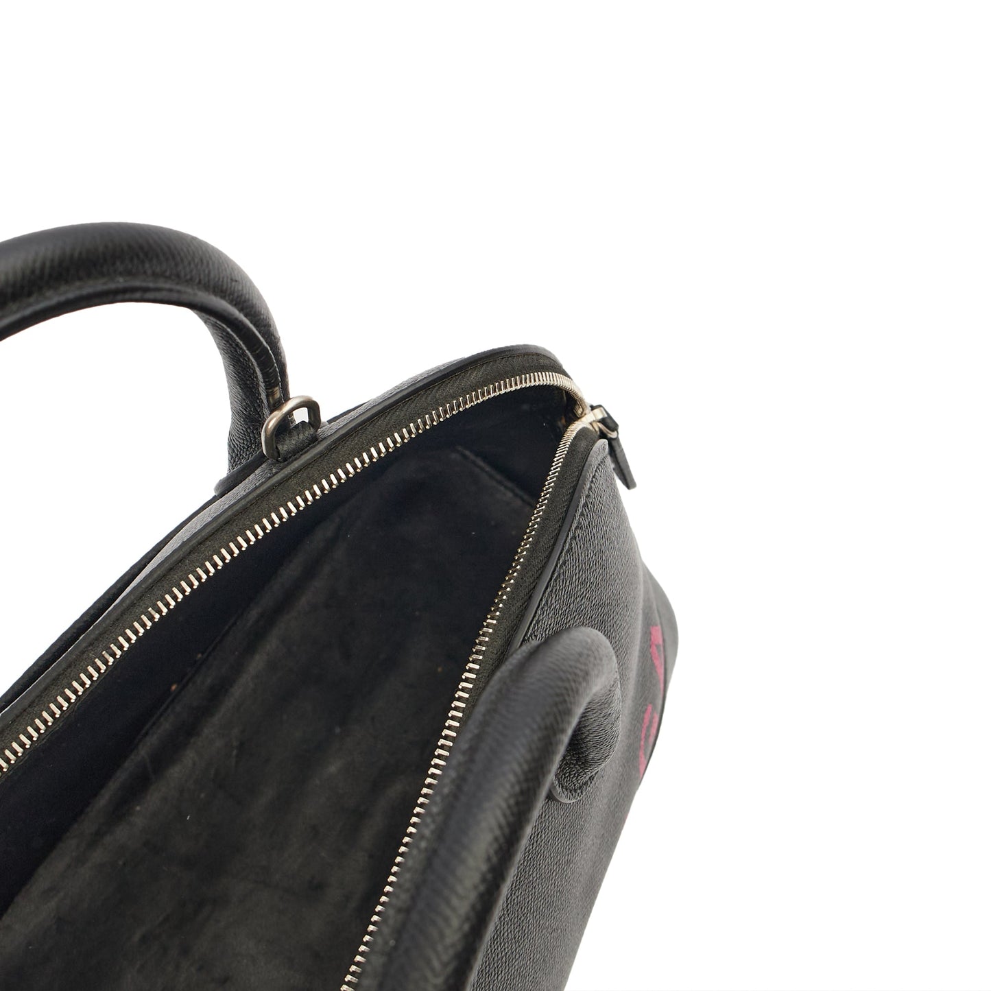 Balenciaga Top Handle Ville Top Handle S in Black, Leather — Alternate View 11