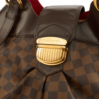 Louis Vuitton Shoulder Bag Sistina MM in Damier, Canvas — Lifestyle View