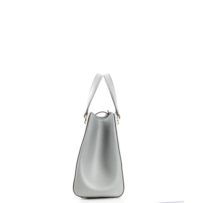 Gucci Tote Sylvie Top Handle Bag in Dusty Grey, Leather — Alternate View 10