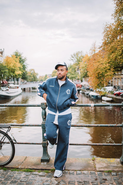 Cardair Club Emblem Track Top - Navy — XS — Top View