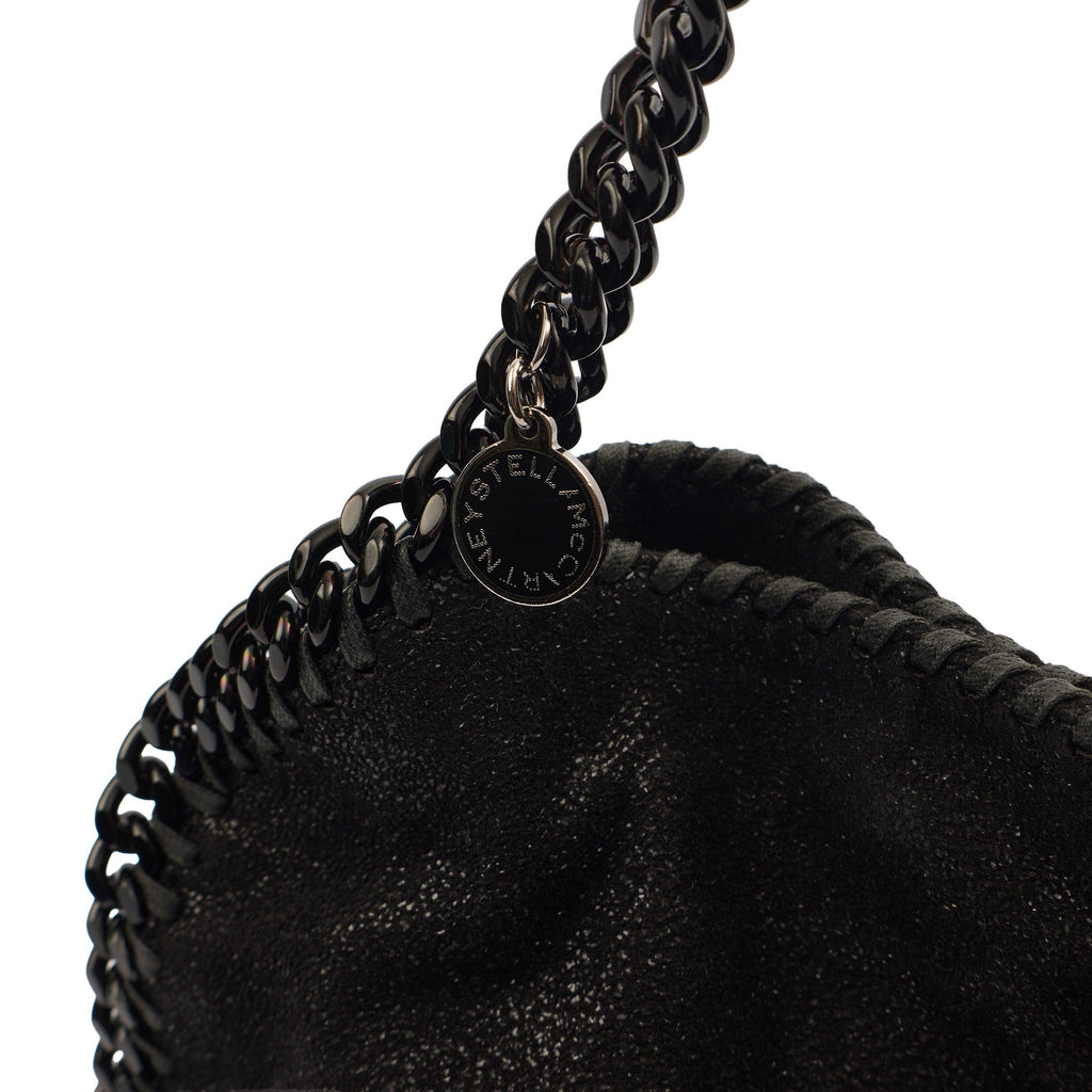 Stella McCartney Tote Falabella Tote in Black, Vegan Leather — Side View