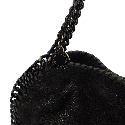 Stella McCartney Tote Falabella Tote in Black, Vegan Leather — Side View