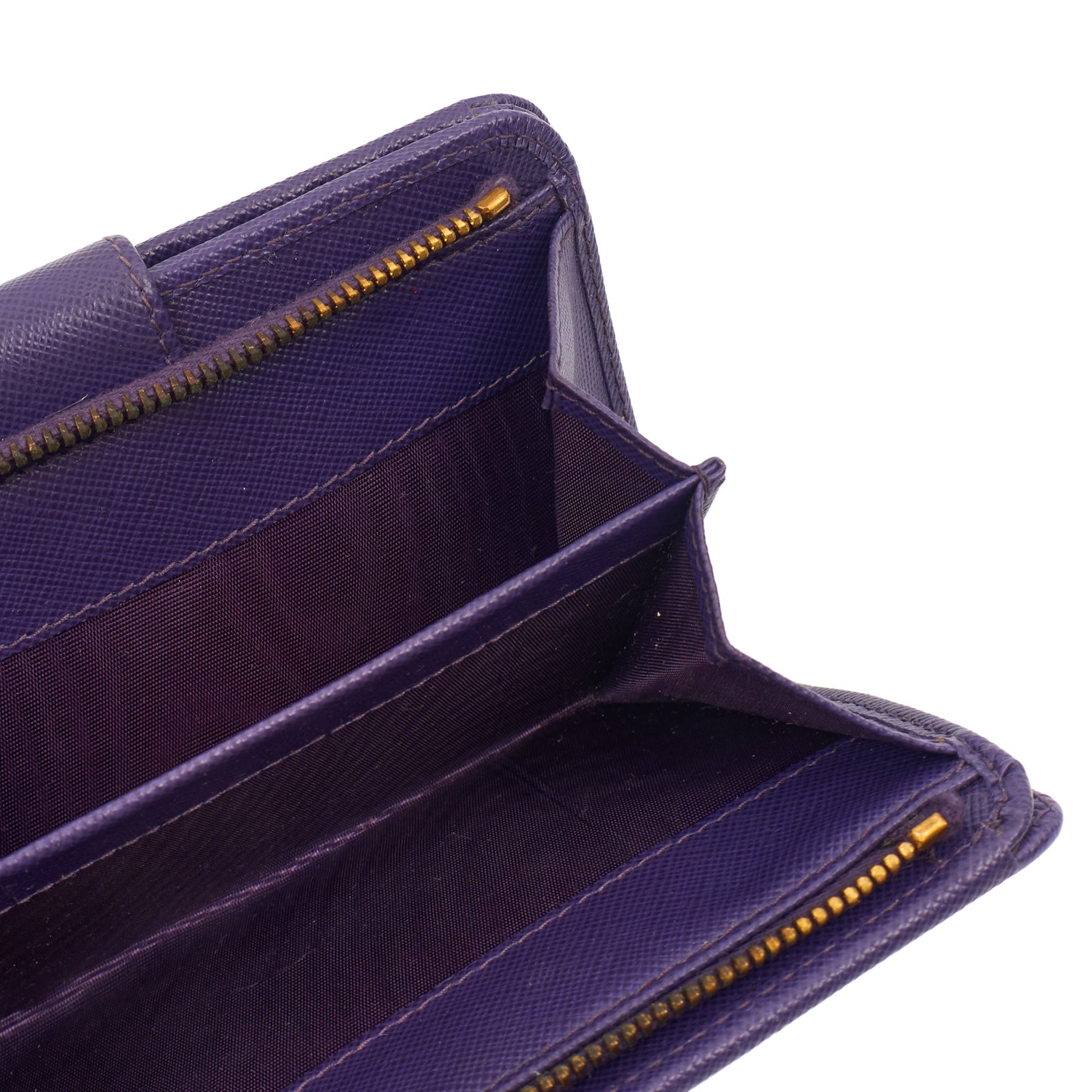 Prada Wallet Bifold Wallet  in invalid, Leather — Lifestyle View