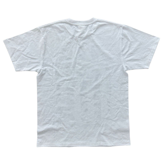 Bape Tee 'White Black' — XXS — Side View