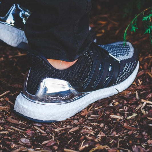 Adidas Ultra Boost LTD Olympic Pack Silver — UK 3.5 | EU 36 | US 4 — Side View