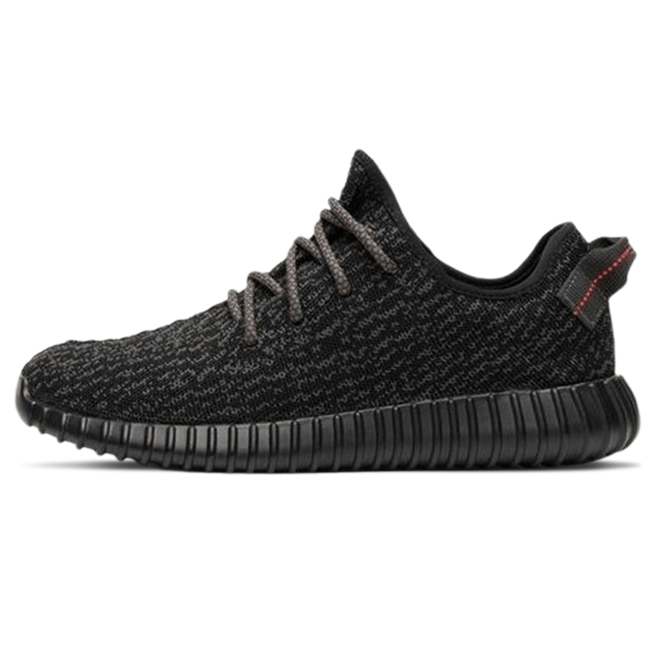Adidas Yeezy Boost 350 'Pirate Black' 2022 — UK 3.5 | EU 36 | US 4 — Front View