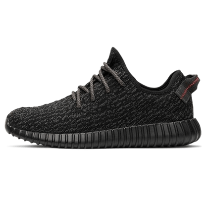 Adidas Yeezy Boost 350 'Pirate Black' 2022 — UK 3.5 | EU 36 | US 4 — Front View