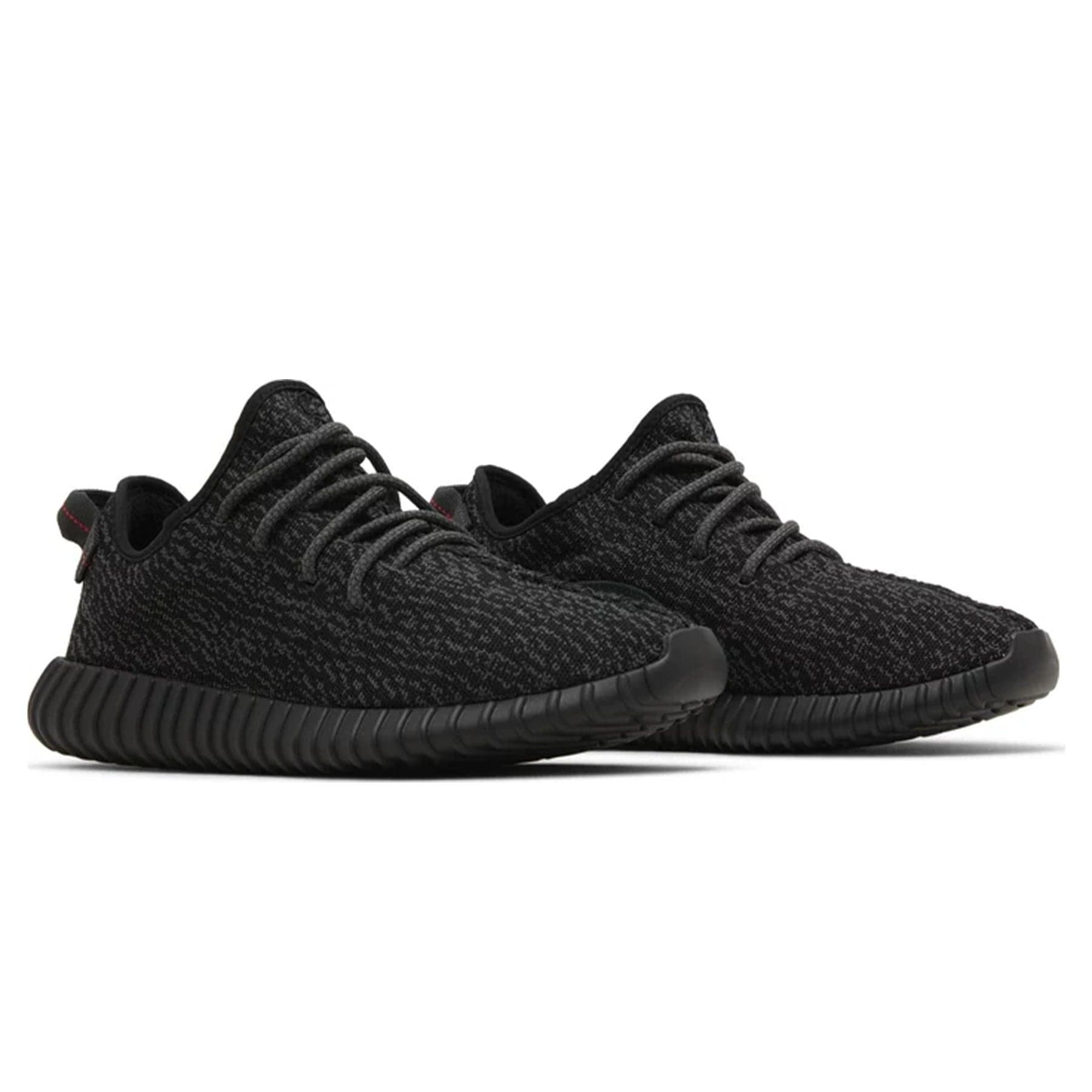 Adidas Yeezy Boost 350 'Pirate Black' 2022 — UK 3.5 | EU 36 | US 4 — Back View