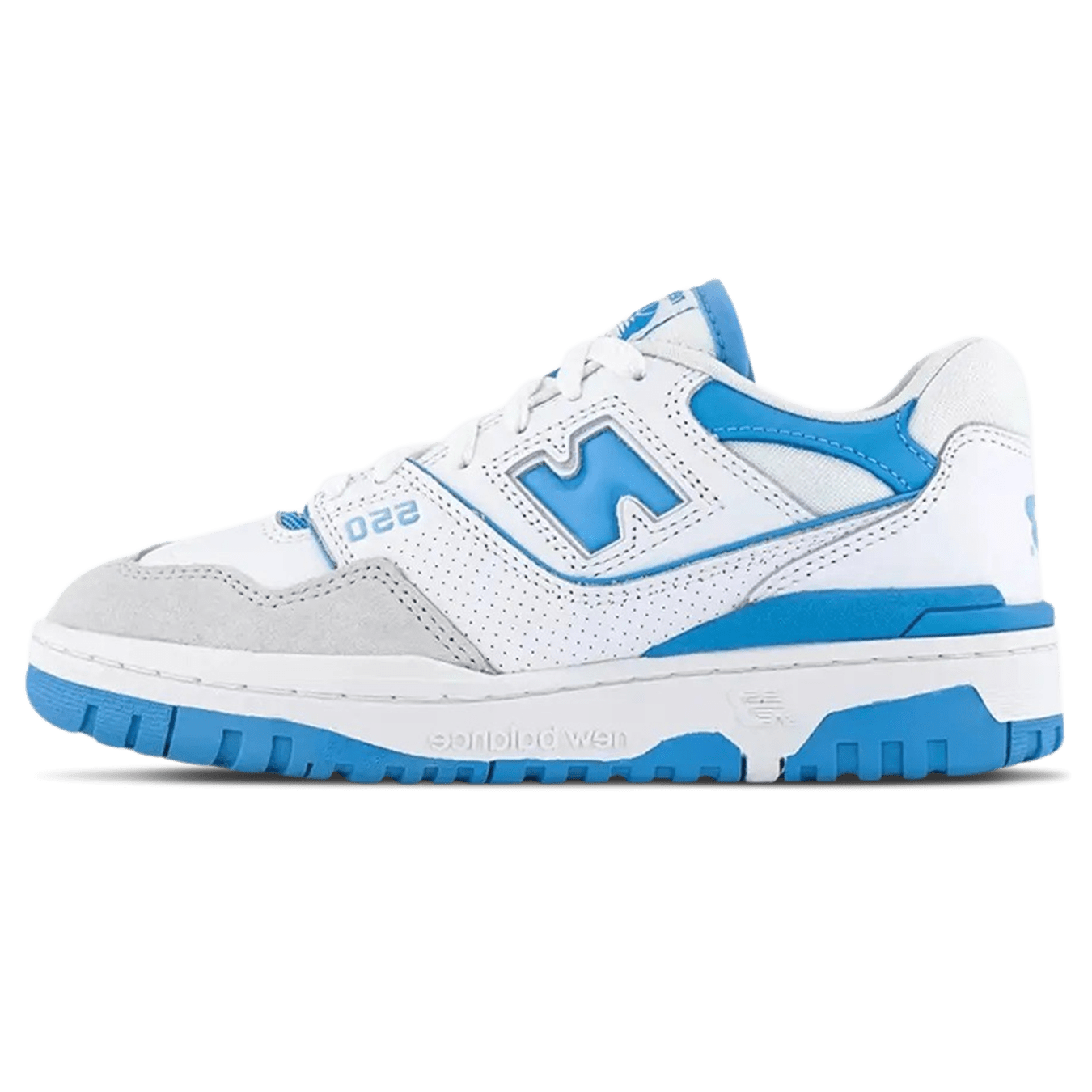 New Balance 550 'White University Blue' — UK 3.5 | EU 36 | US 4 — Front View