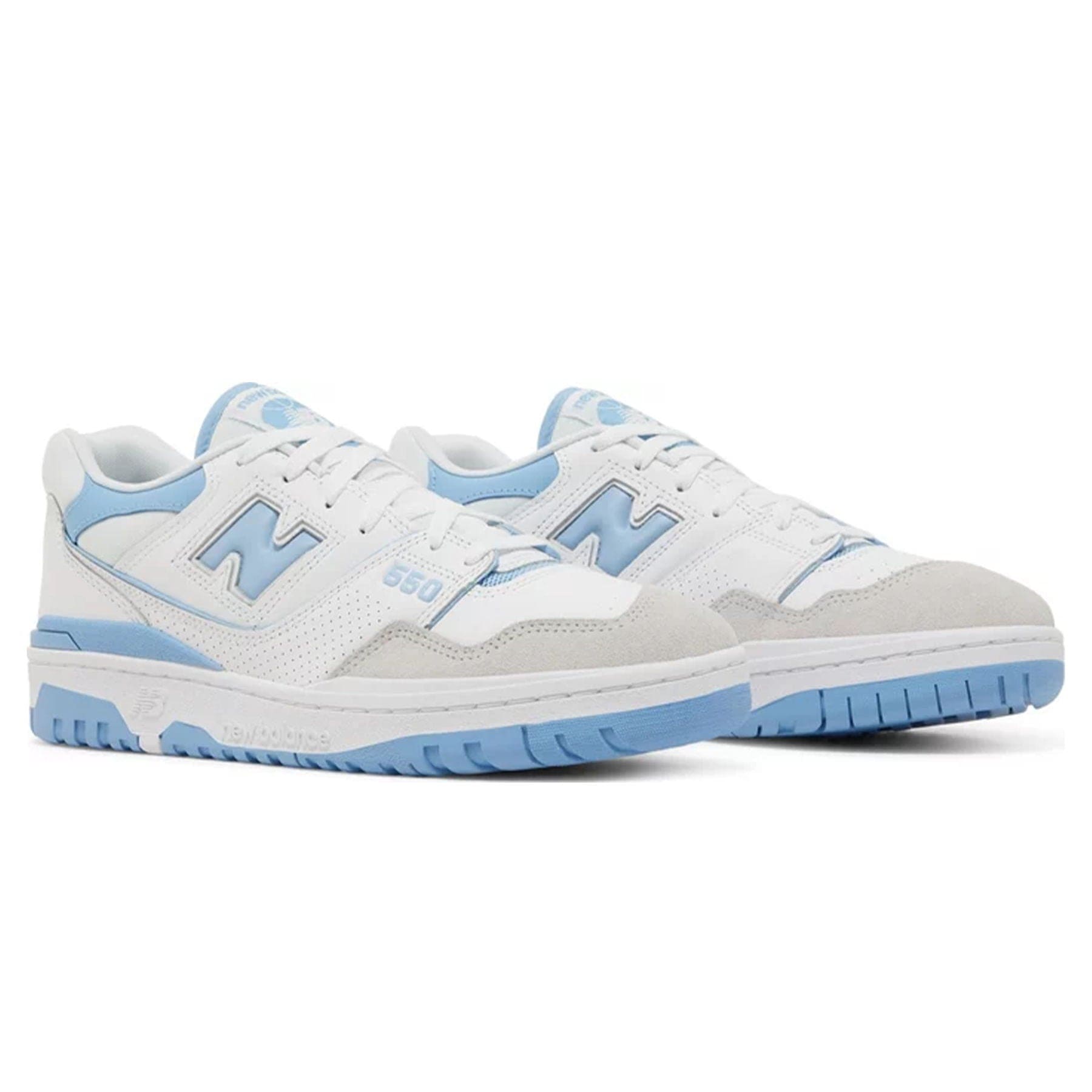 New Balance 550 'White University Blue' — UK 3.5 | EU 36 | US 4 — Back View