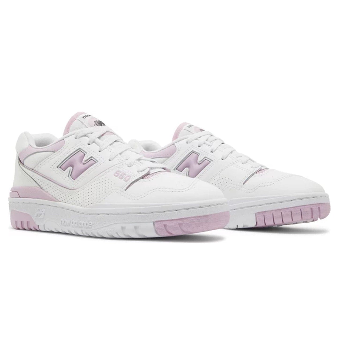New Balance 550 Wmns 'White Bubblegum Pink' — UK 3 | EU 35 | US 5 — Back View