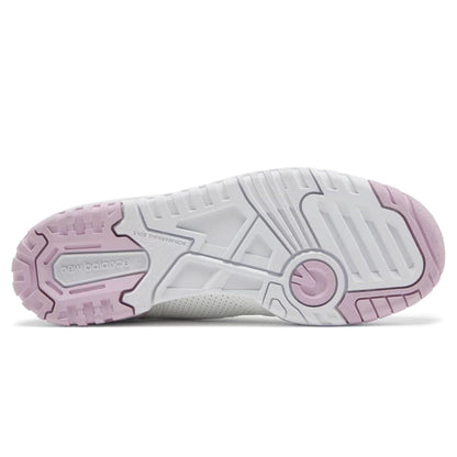 New Balance 550 Wmns 'White Bubblegum Pink' — UK 3 | EU 35 | US 5 — Detail View