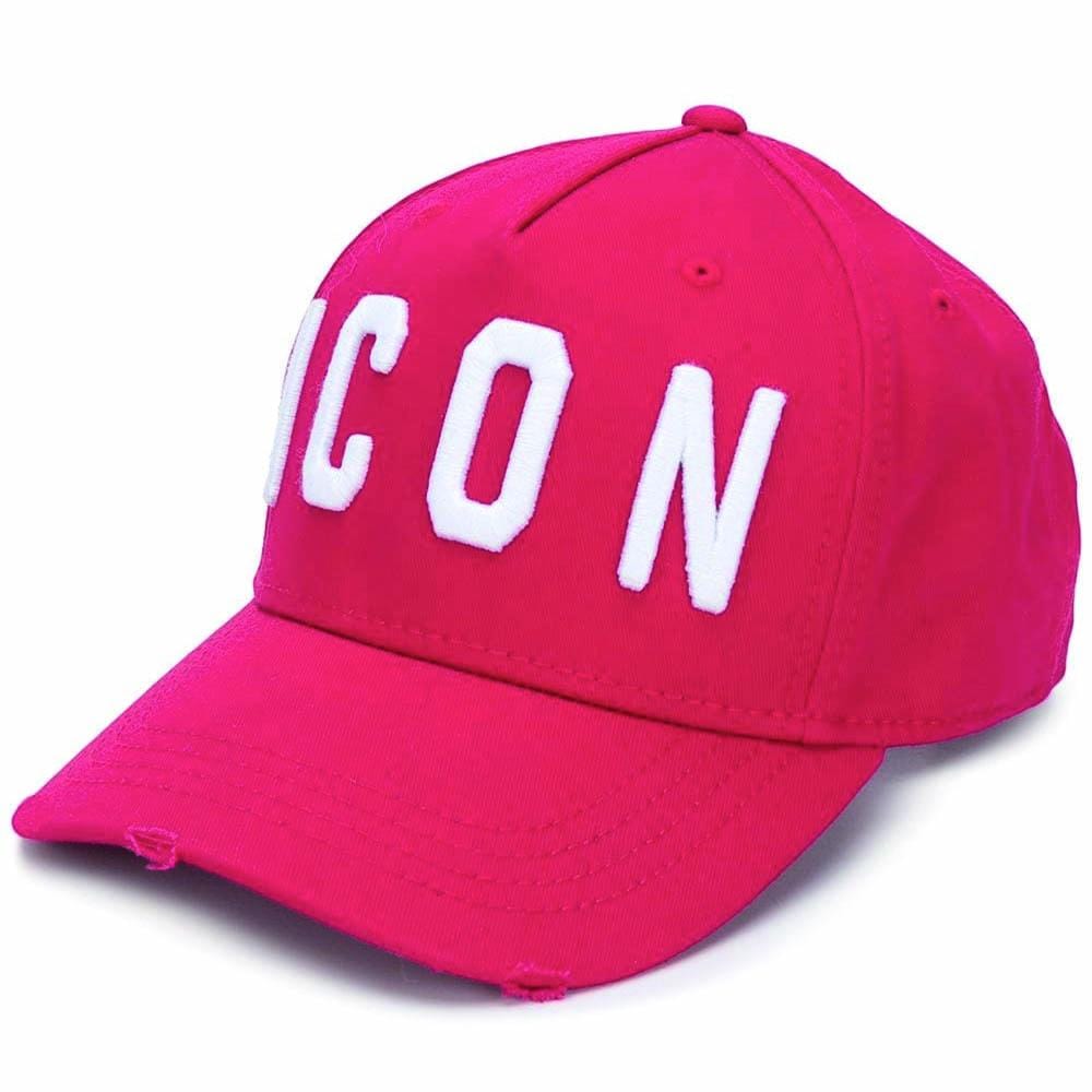 DSQUARED2 Icon Baseball Cap Red — Front View