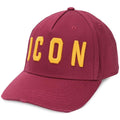 DSQUARED2 Icon Baseball Red-Yellow — Front View