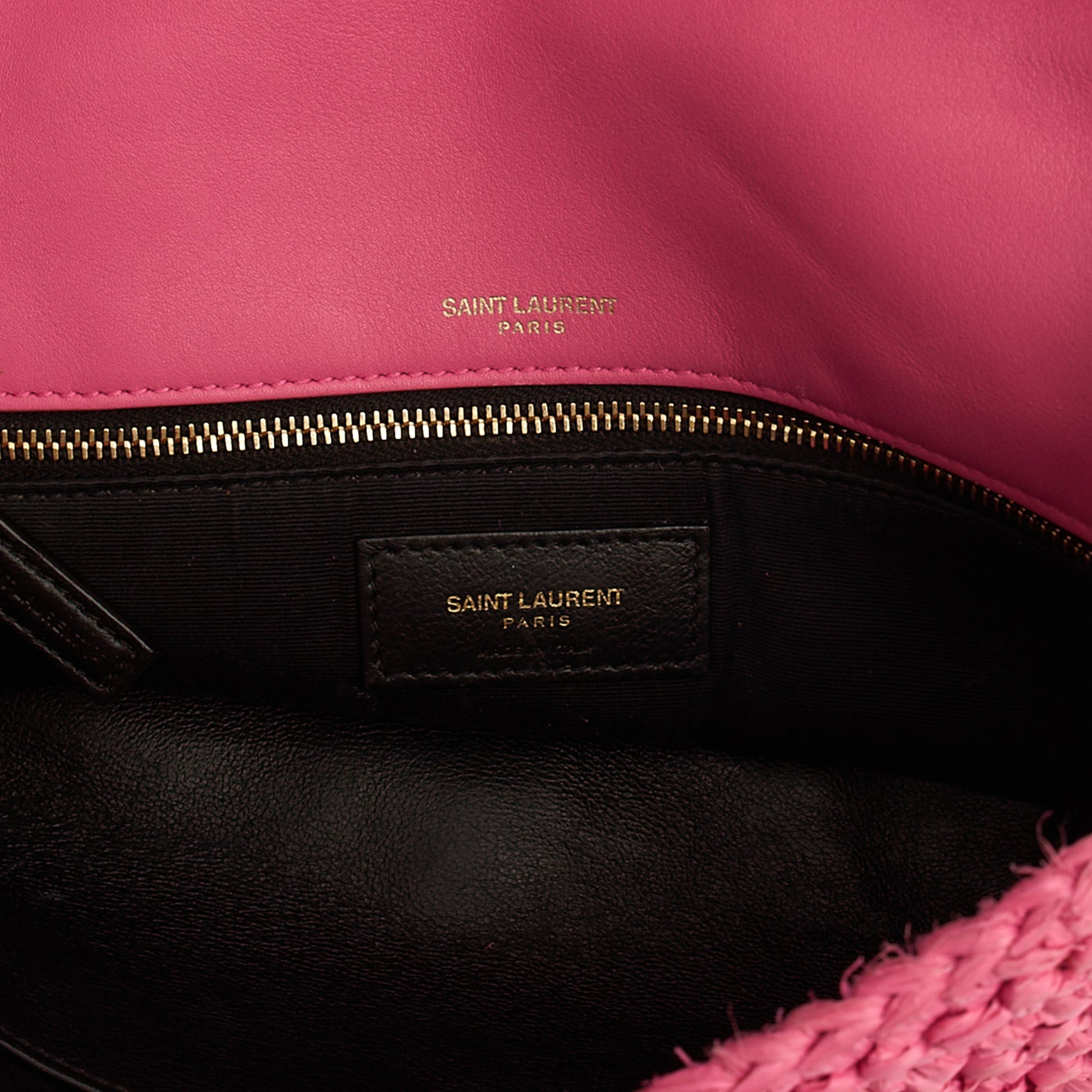Saint Laurent Shoulder Bag Niki - Medium in Pink, Raffia — Alternate View 27