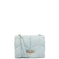 Mulberry Cross Body Little Softie in Poplin Blue, Leather — Front View