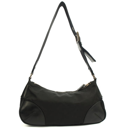 Prada Shoulder Bag Shoulder Bag in Black, Nylon — Alternate View 7