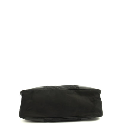 Prada Shoulder Bag Shoulder Bag in Black, Nylon — Top View
