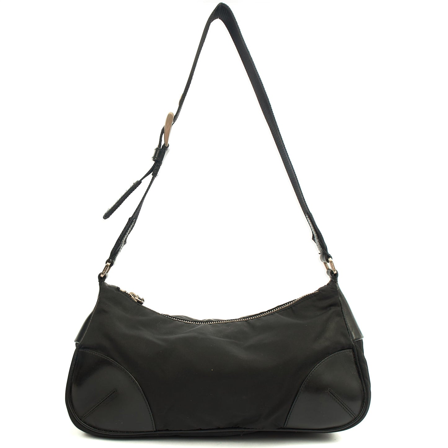 Prada Shoulder Bag Shoulder Bag in Black, Nylon — Alternate View 9