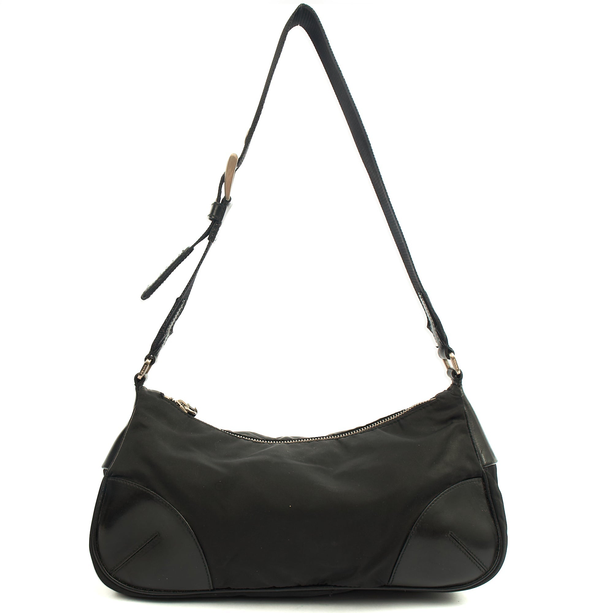 Prada Shoulder Bag Shoulder Bag in Black, Nylon — Alternate View 9