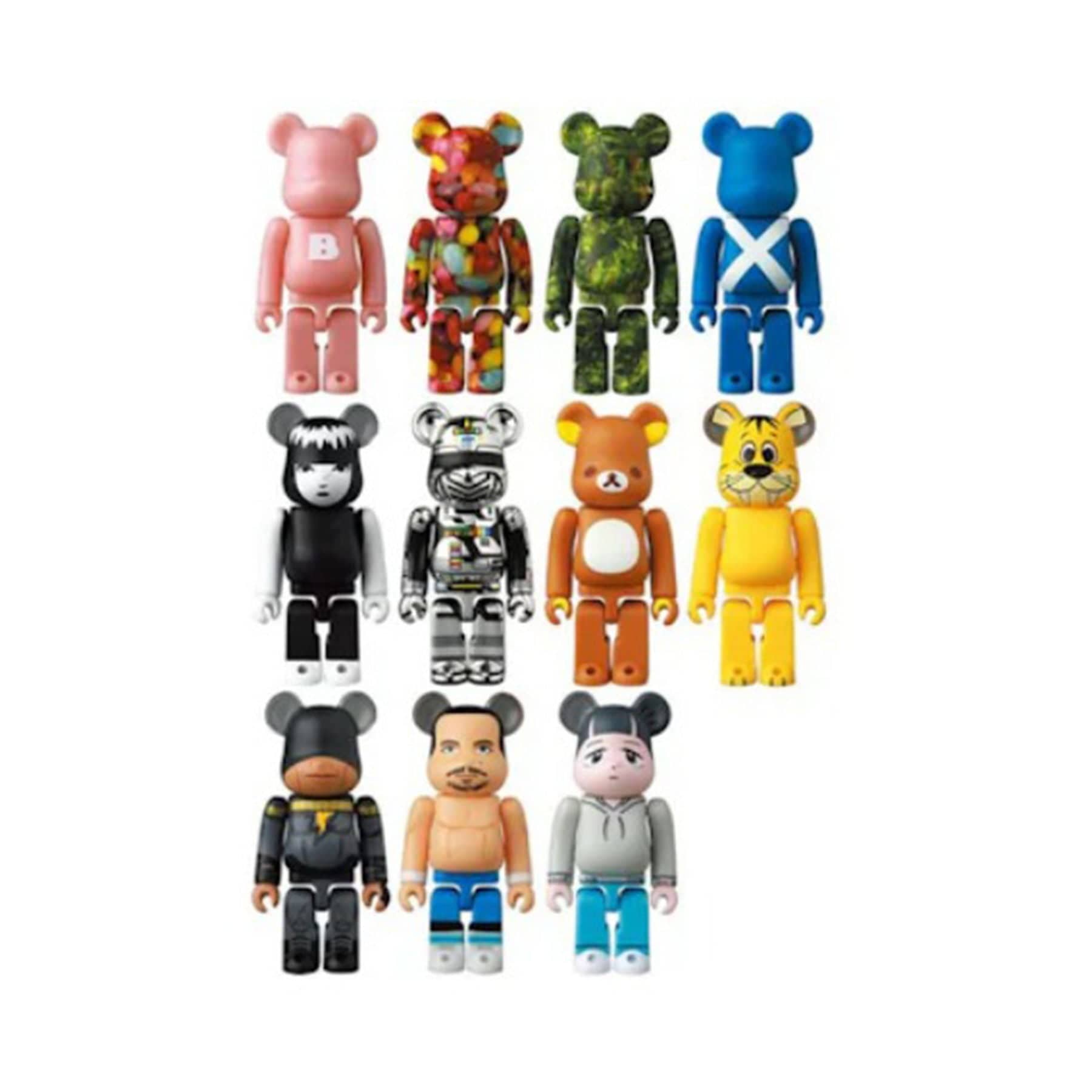 Bearbrick Series 45 Sealed Case 100% (24 Blind Boxes) — Side View