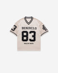 Benir Clothing God’s Timing 83 knit Jersey - Cream — XS — Front View