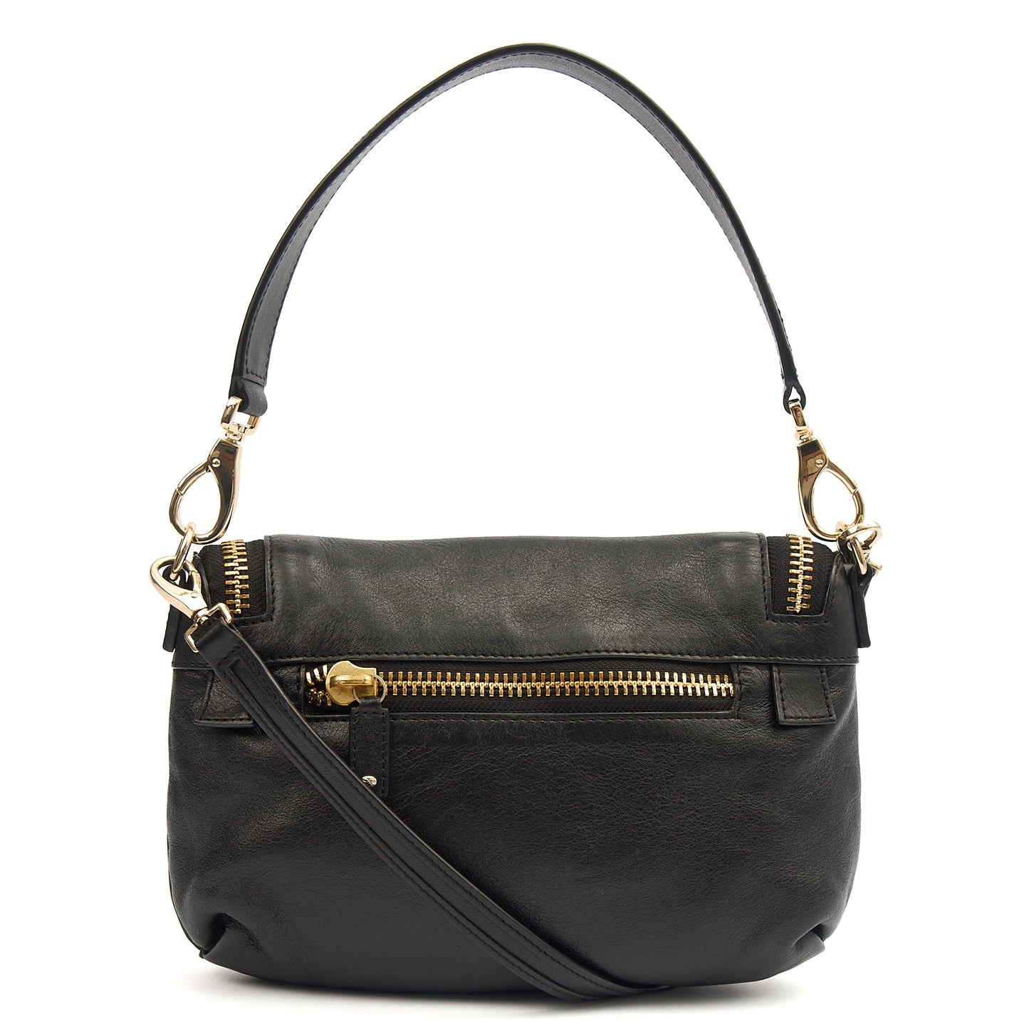 Anya Hindmarch Cross Body Maxi Zip Crossbody in Black, Leather — Alternate View 15